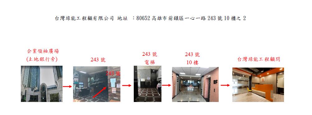 到 台灣綠能工程顧問 路徑